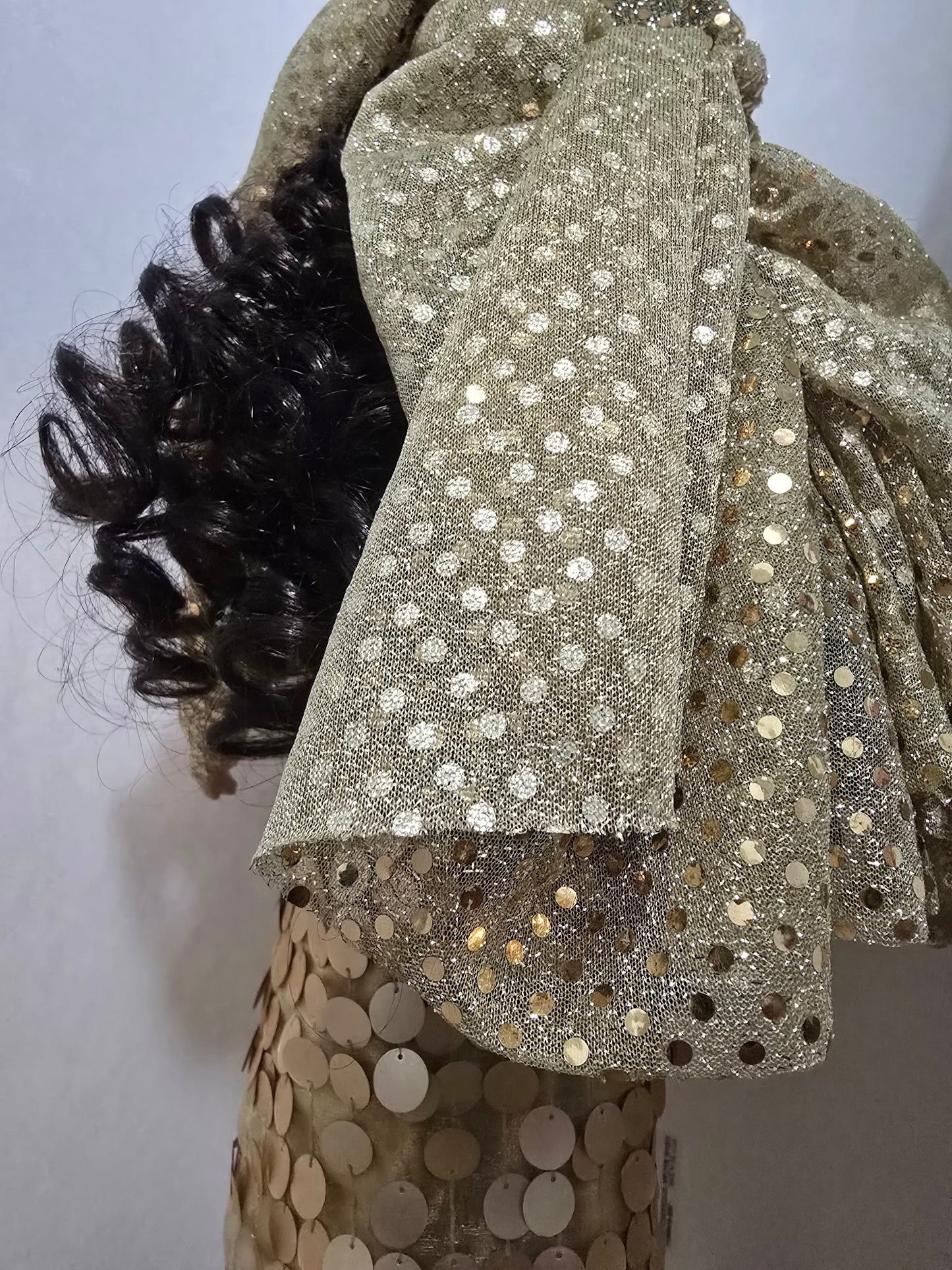 Porcelain doll 20" / Muñeca de porcelana de 20" Oshun